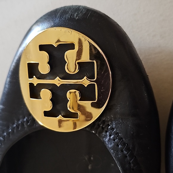 Tory Burch Black Flats - Picture 3 of 9